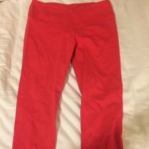 Womens Hot Pink Fabletic Leggings